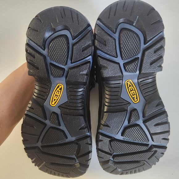 KEEN Utility Mens Work Boots, Bison/Ensign Blue, 10.5 Wide US - Picture 8 of 10